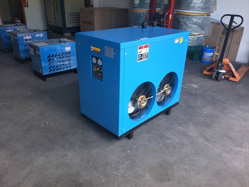 冷干機冷凝壓力過高、過低如何處理？